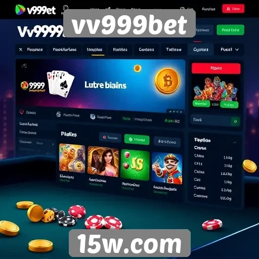 Interface do usuário no vv999bet